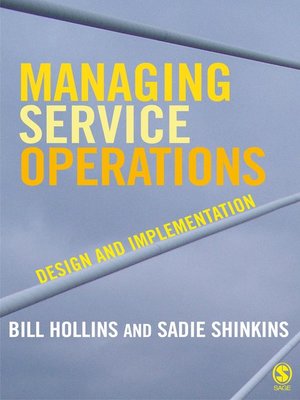 cover image of Managing Service Operations